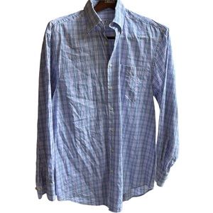 Peter Millar Plaid Button Down